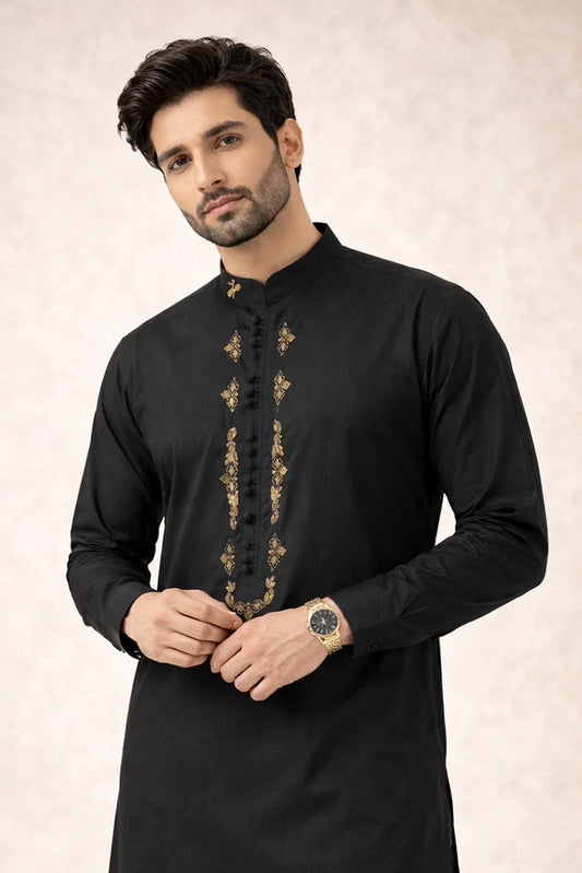 J Pardesi - Kurta Pajama - Black