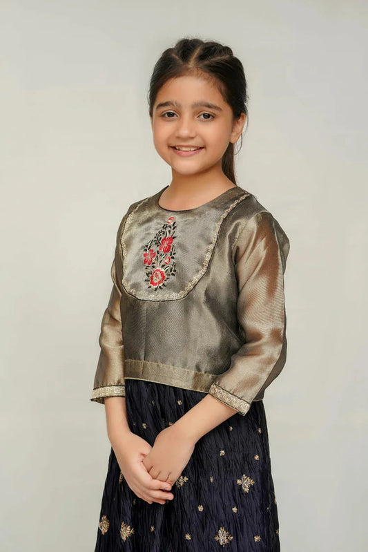 Bonitaestilo - Bloom Festive - Crushed Silk Frock - K0006