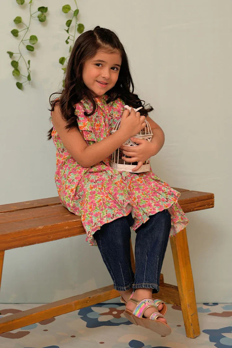 Picture of KAA-02843 | Multicolor | Casual kurta | Cotton Lawn Printed - Available at Raja Sahib