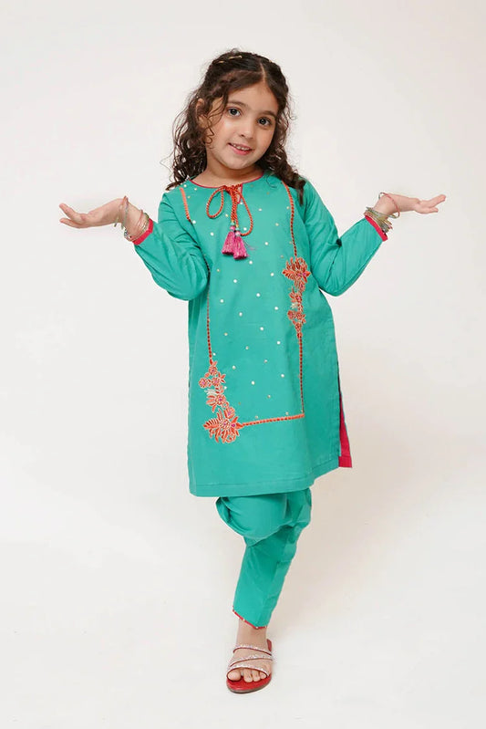 Senorita - Kids Casual Dress - Casual 2 Piece Suit - KAC-03431