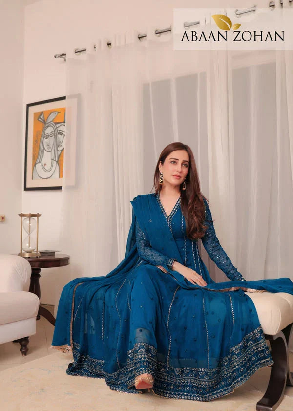 Picture of <!--bxf-->Abaan Zohan - Kashish Collection - Peacock - Available at Raja Sahib