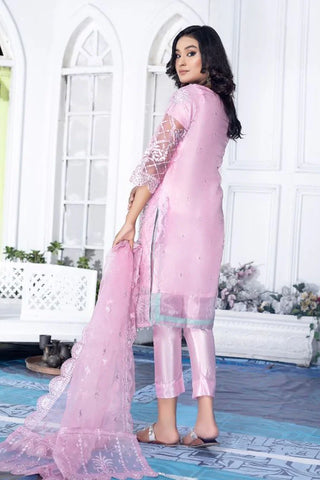 Picture of Ketifa - Formals Unstitched Collection - Precious Pink - Available at Raja Sahib