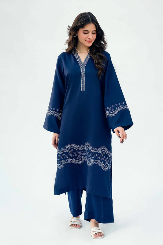 Kaanthaa - 2 Piece - Stitched - Blue Hour