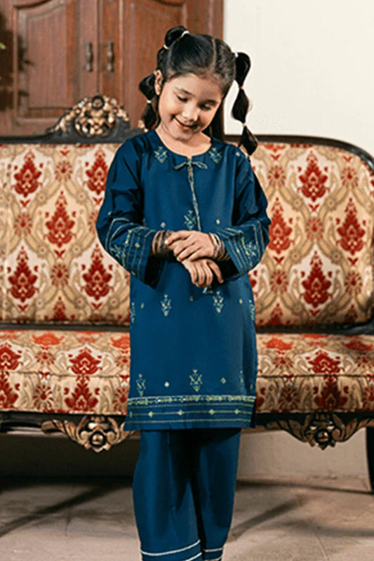 Kaanthaa - 2 Piece - Stitched - Rani