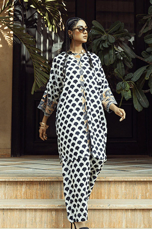 Kaanthaa - 2 Piece - Stitched - Saffron Sunset