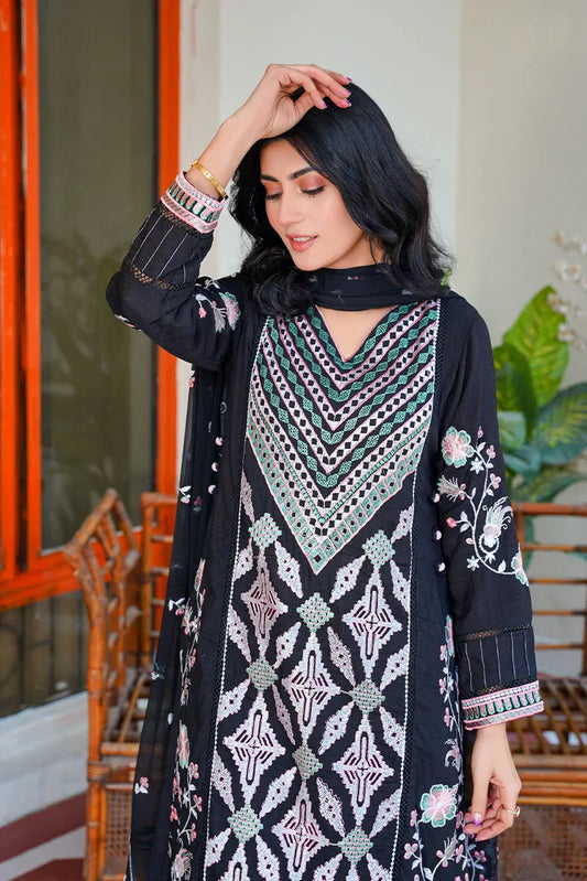 Picture of <!--ajf-->Threads & Weaves - Karandi 3 PC Embroidered Collection - KR24102 - Available at Raja Sahib