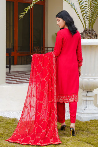 Picture of Threads & Weaves - Karandi 3 PC Embroidered Collection - KR24108 - Available at Raja Sahib