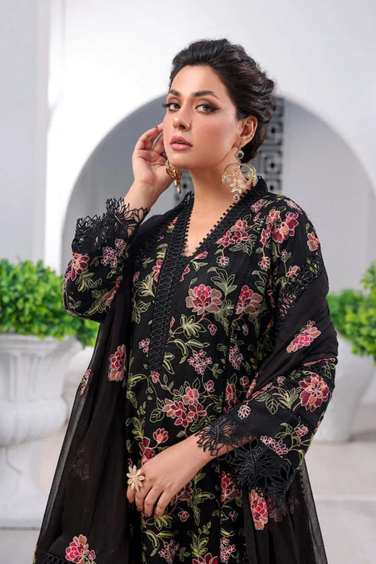 Picture of Threads & Weaves - Karandi 3 PC Embroidered Collection - KR24109 - Available at Raja Sahib