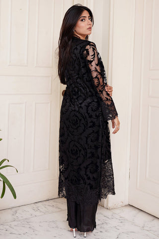 Embroidered Broshia Net Suit L1147 - 2 Piece