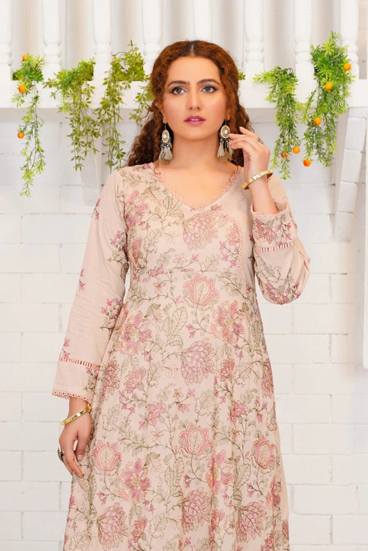 Picture of <!--kq-->Threads & Weaves - 3 Pc Embroidered Lawn Suit - L23110 - Available at Raja Sahib