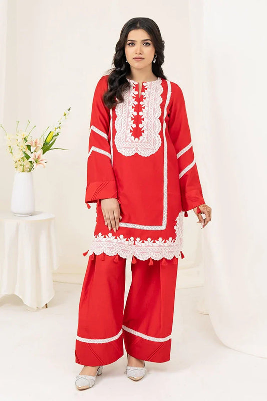 Picture of Zaib un Nisa - Lavender Luxe Pret - Cosmos - Available at Raja Sahib