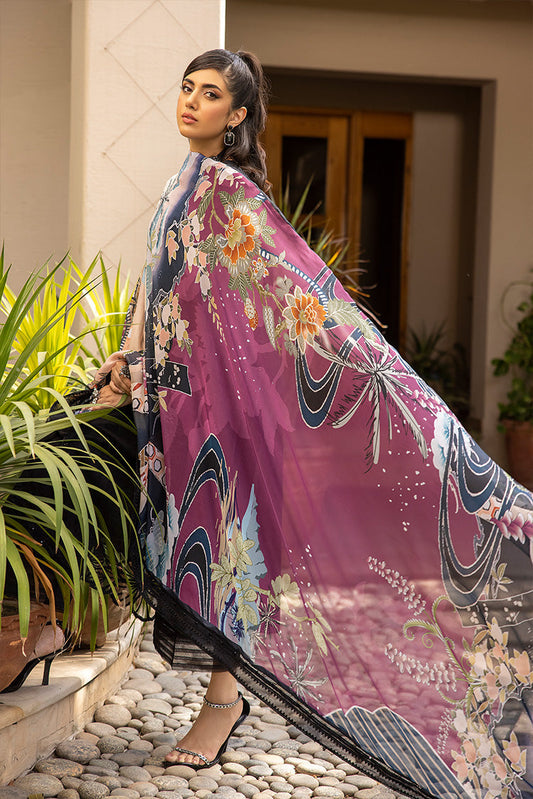 Ellena - 3-PC Unstitched Embroidered Lawn Suit