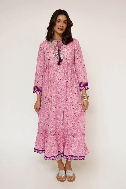 Senorita - Women Eid Dress - Casual Maxi - Cotton Lawn Printed - LAA-03486