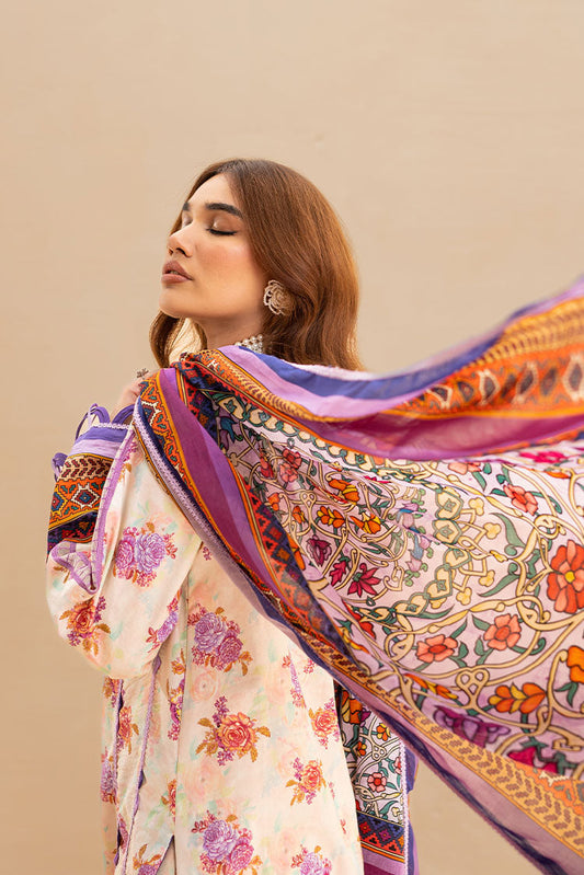 Maria Osama Khan - Raya Unstitched Collection Vol 1 - Lavender haze