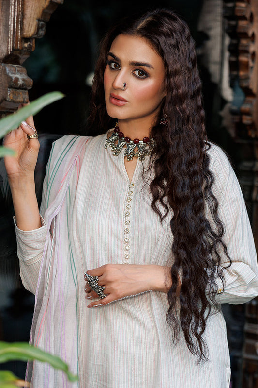 Senorita - LBD-02626 | Off white Multicolor | Casual plus 3 Piece Suit  | Cotton Dobby Jacquard