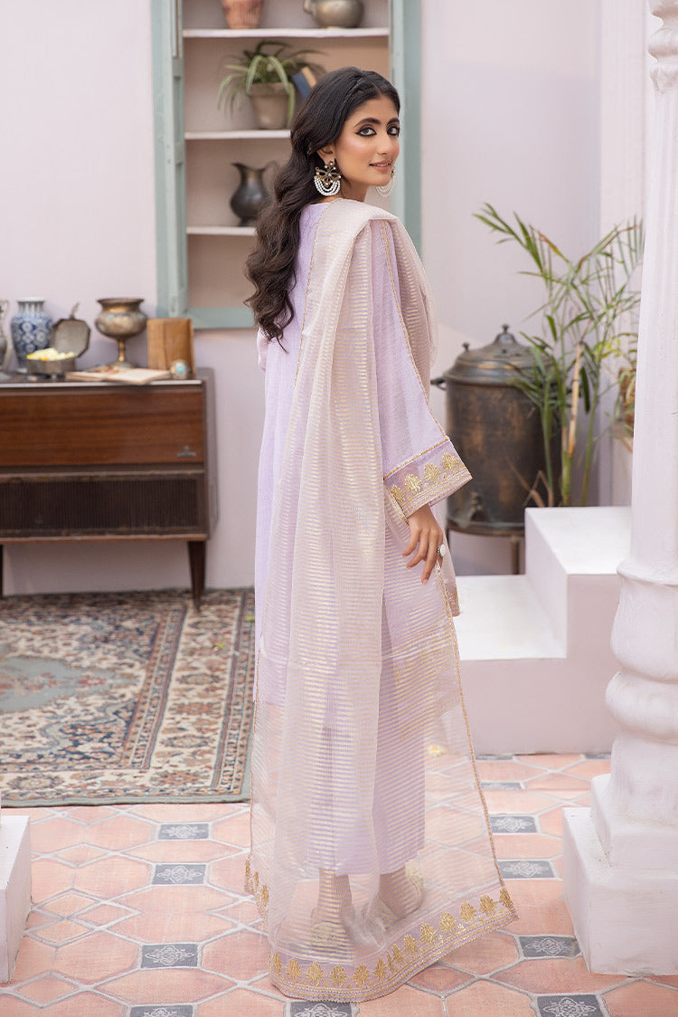 Picture of La Rosaa - Eid Edit Pret '24 - LE-24-01 Lilac - 3Pc - Available at Raja Sahib