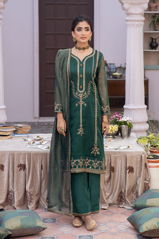 Eid Edit Pret '24 - LE-24-02 Green - 3Pc