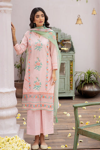 Picture of La Rosaa - Eid Edit Pret '24 - LE-24-08 Blush Pink - 3Pc - Available at Raja Sahib