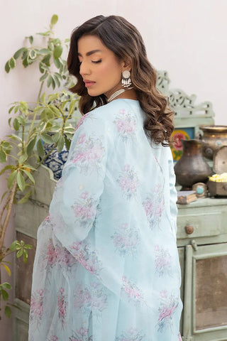 Picture of La Rosaa - Eid Edit Pret '24 - LE-24-09 Light Blue - 3Pc - Available at Raja Sahib