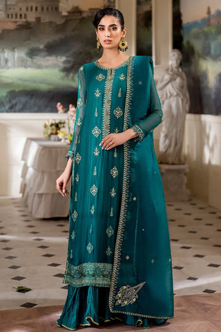 Fozia Khalid - Unstitched Chiffon Collection - Aireen - LFP-1111