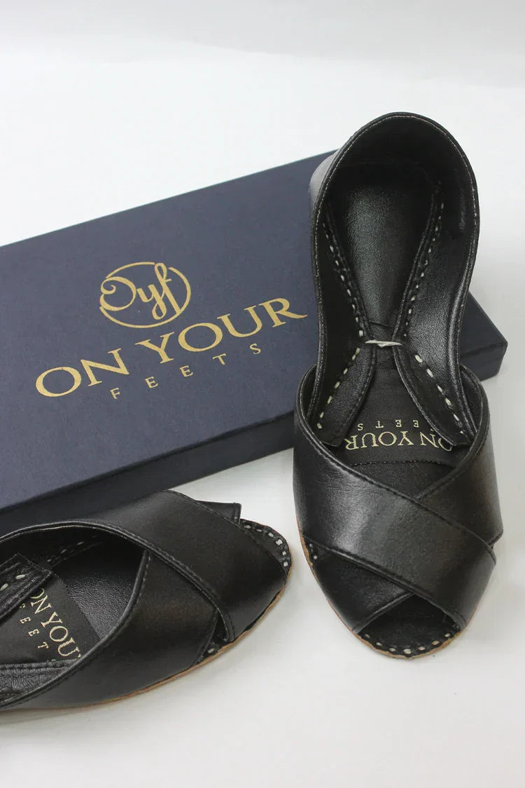 Picture of <!--caw-->On Your Feets - Peshawari Khussa Collection - Koh e Syah - Available at Raja Sahib