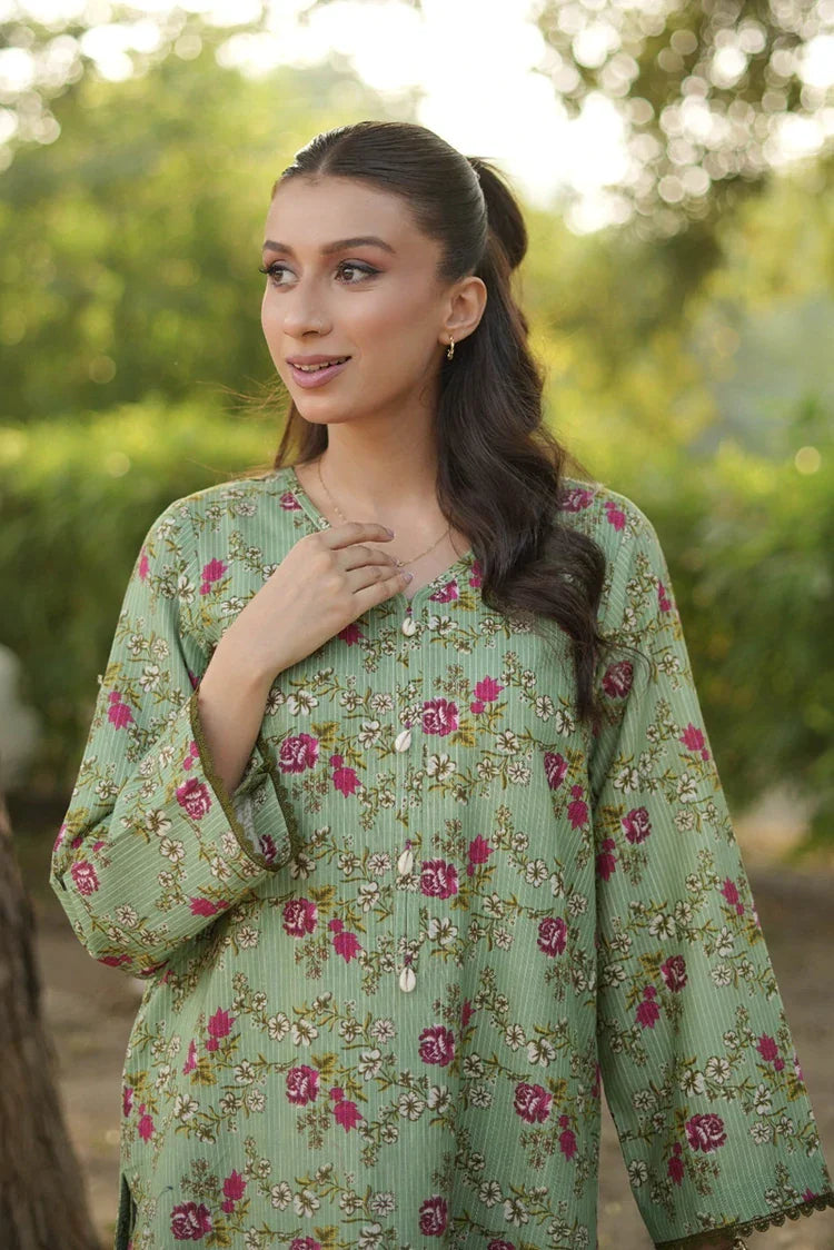 Picture of La Rosaa - Khaddar RTW Collection - Florabeu - 2PC - Available at Raja Sahib