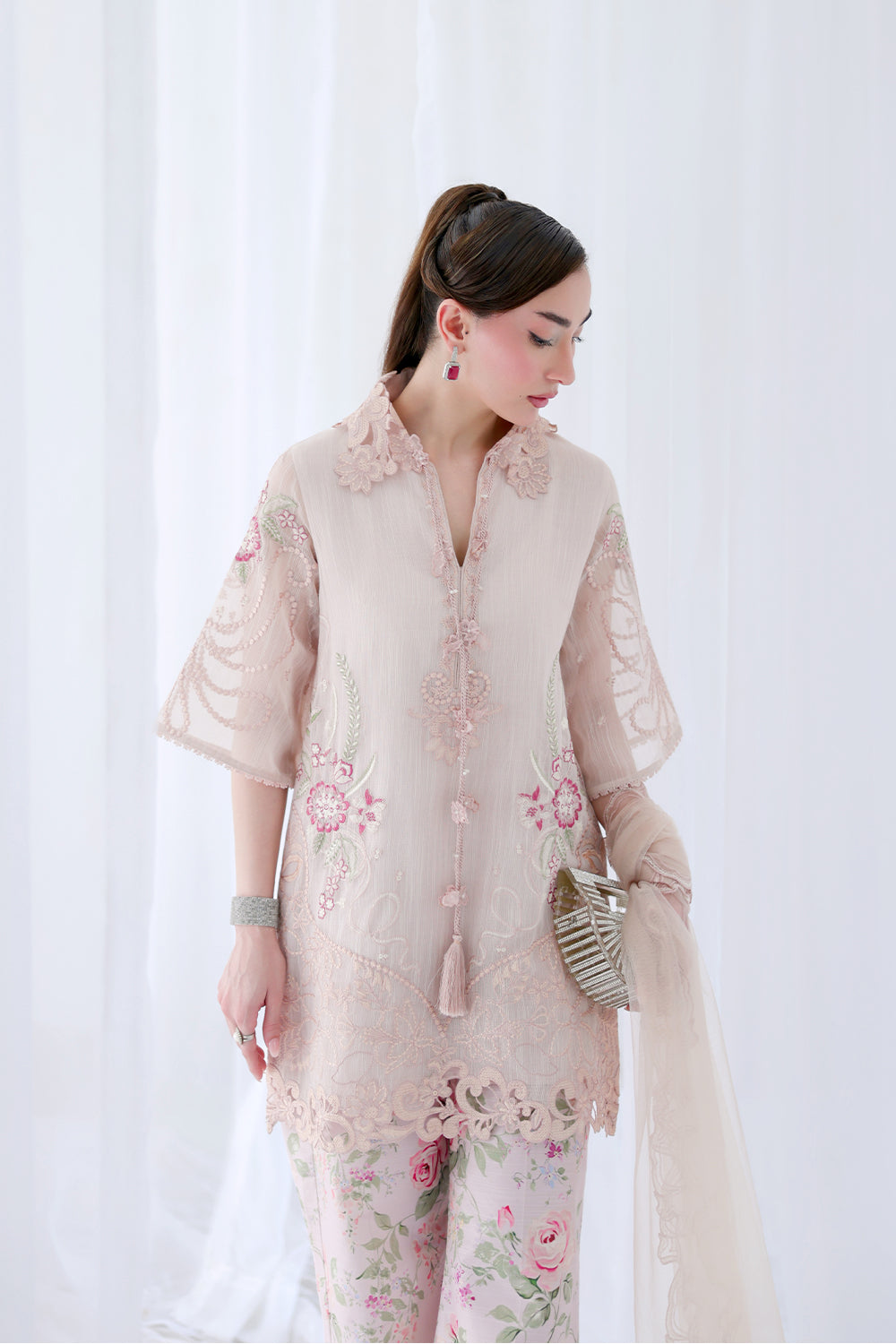 Picture of Saira Rizwan - Lael Silk Edit - LUNELLE-03 - Available at Raja Sahib