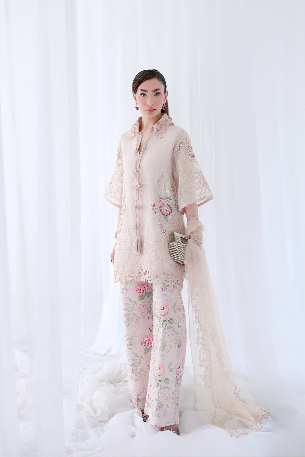 Picture of Saira Rizwan - Lael Silk Edit - LUNELLE-03 - Available at Raja Sahib