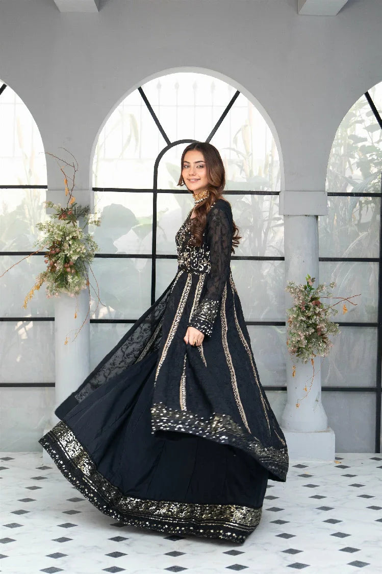 Picture of <!--ats-->Manahils - B 007-Black - Available at Raja Sahib