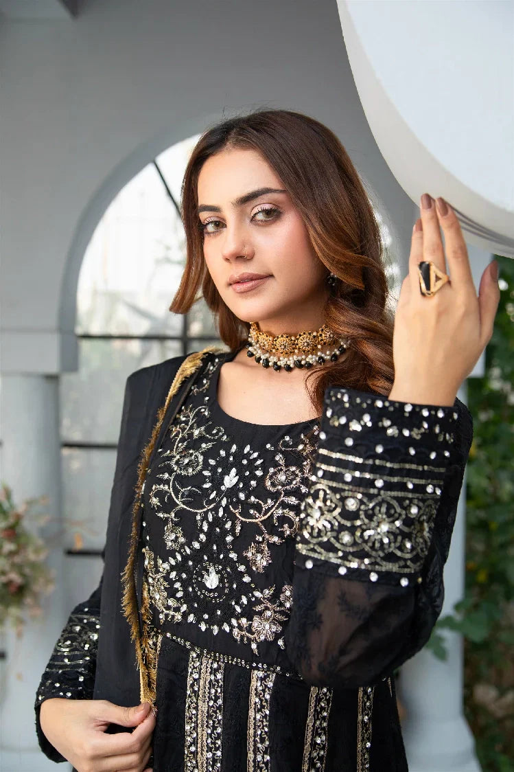 Picture of <!--ats-->Manahils - B 007-Black - Available at Raja Sahib