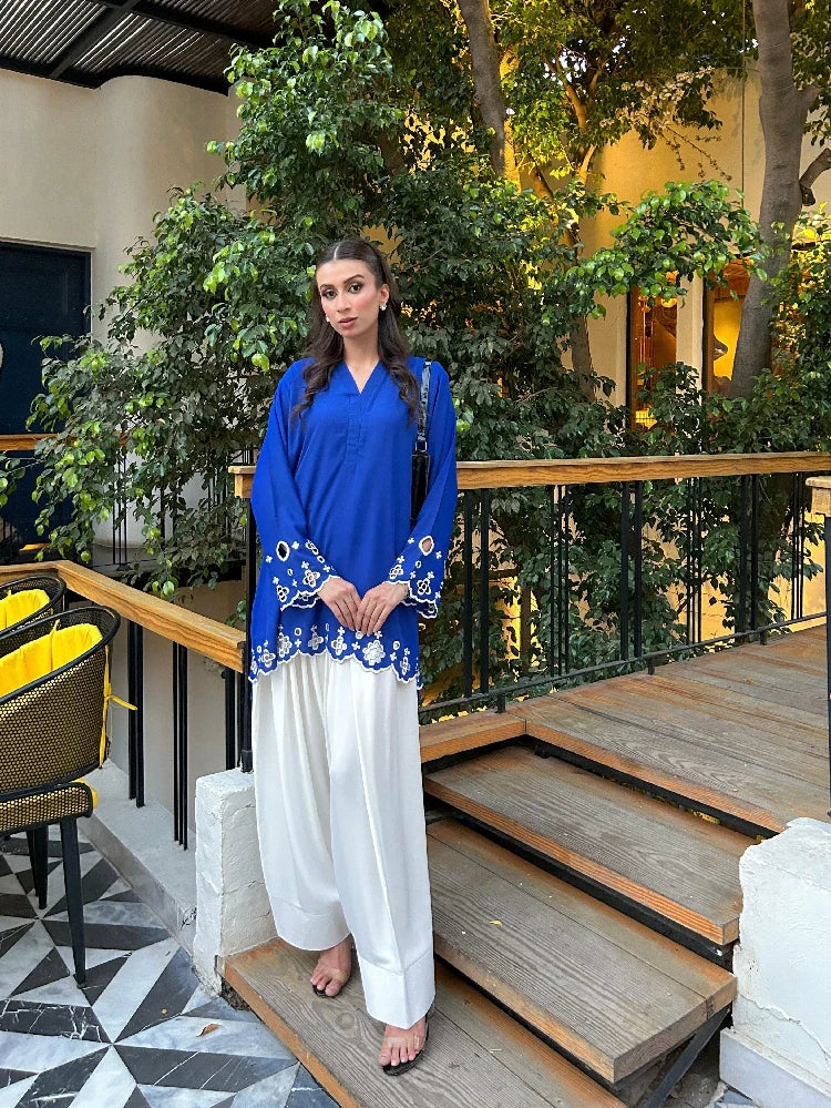 Picture of Manahils - Blue Flair - Available at Raja Sahib