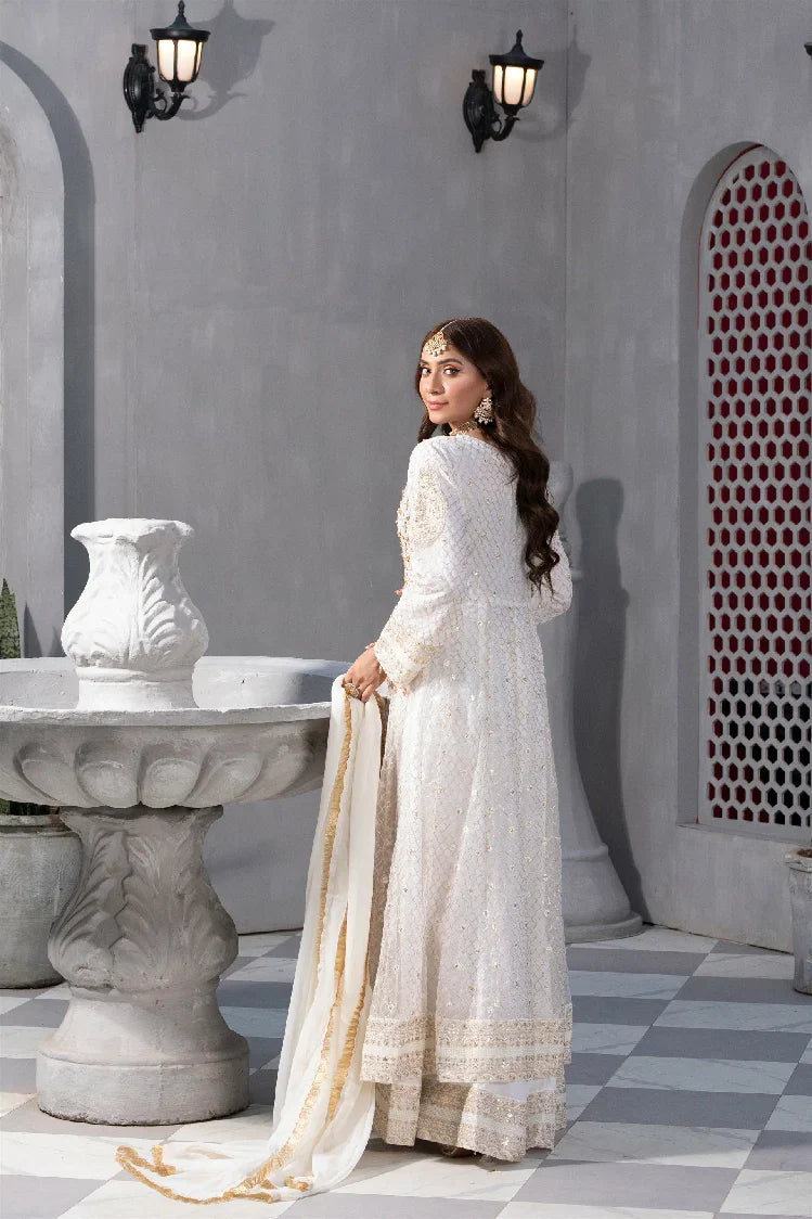 Picture of <!--arv-->Manahils - Kurti-B-002-For The Love Off White - Available at Raja Sahib