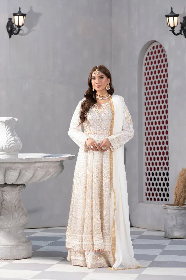 Picture of <!--arv-->Manahils - Kurti-B-002-For The Love Off White - Available at Raja Sahib