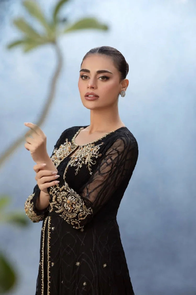 Picture of <!--avt-->Manahils - K-177-Black Royalty - Available at Raja Sahib