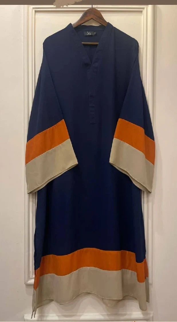 Picture of Manahils - Blue Shirt - Available at Raja Sahib