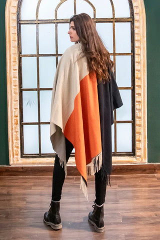 Picture of Manahils - Cape Shawl 46 - Available at Raja Sahib