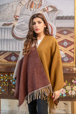 Picture of Manahils - Cape Shawl 51 - Available at Raja Sahib