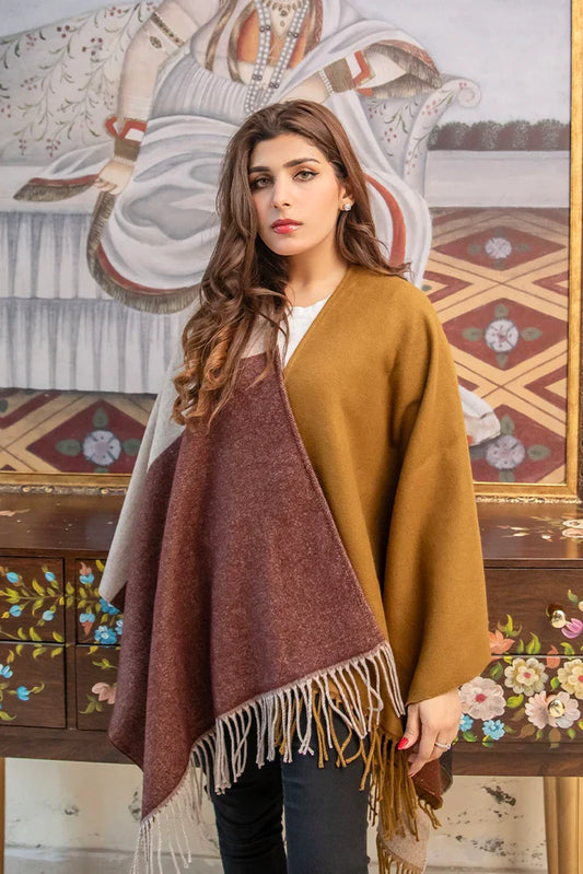 Picture of Manahils - Cape Shawl 51 - Available at Raja Sahib