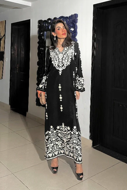 Picture of Manahils - Embroidered Ari Two Pc - Available at Raja Sahib