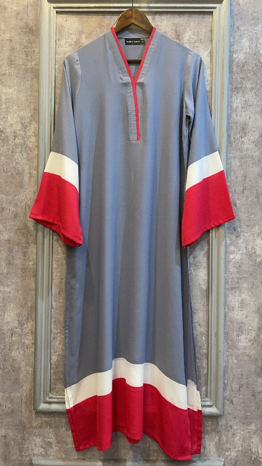 Picture of Manahils - Ice Blue Shirt - Available at Raja Sahib