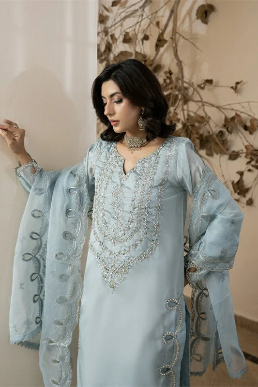 Manahils - Frostine Sky - 3 Piece