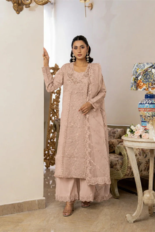 Manahils - Peachline - 3 Piece