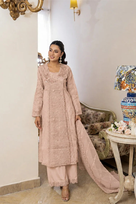 Manahils - Peachline - 3 Piece