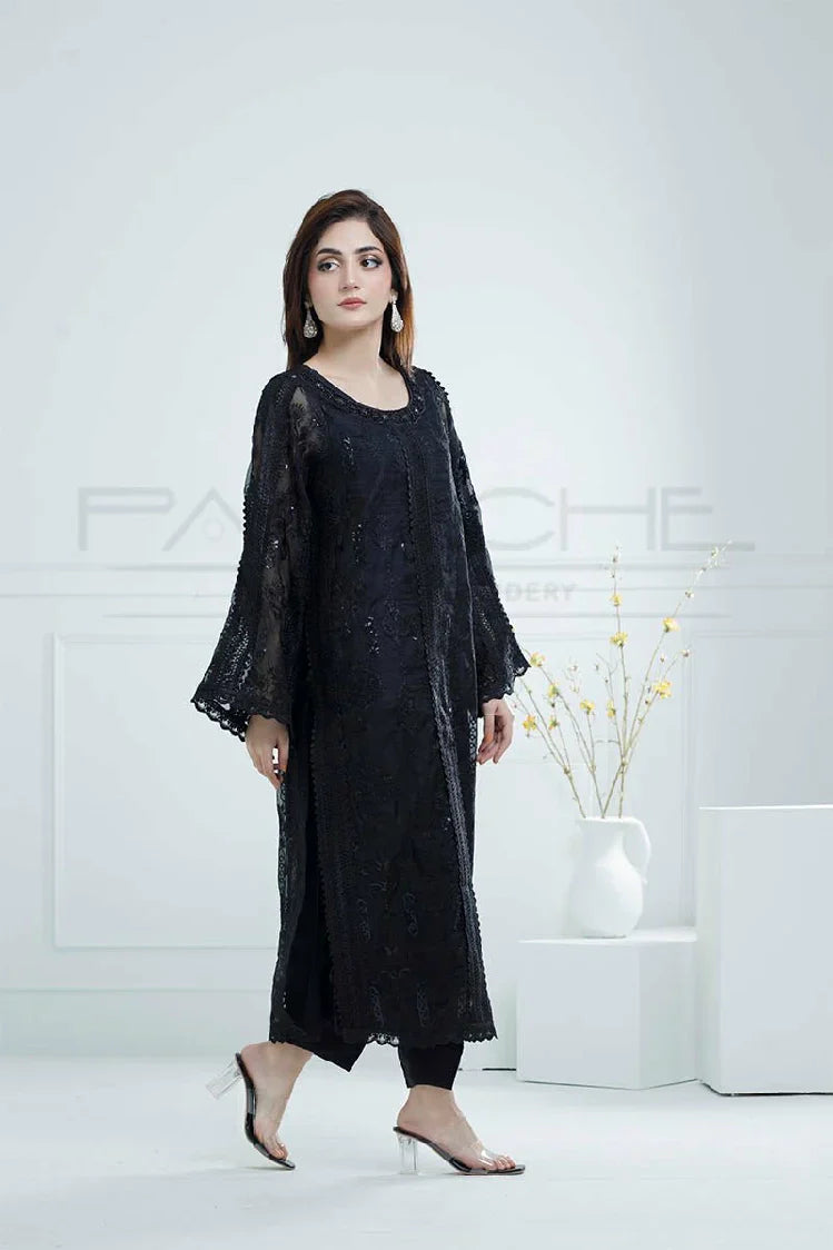 Picture of <!--aul-->Manahils - K-188-Black - Available at Raja Sahib