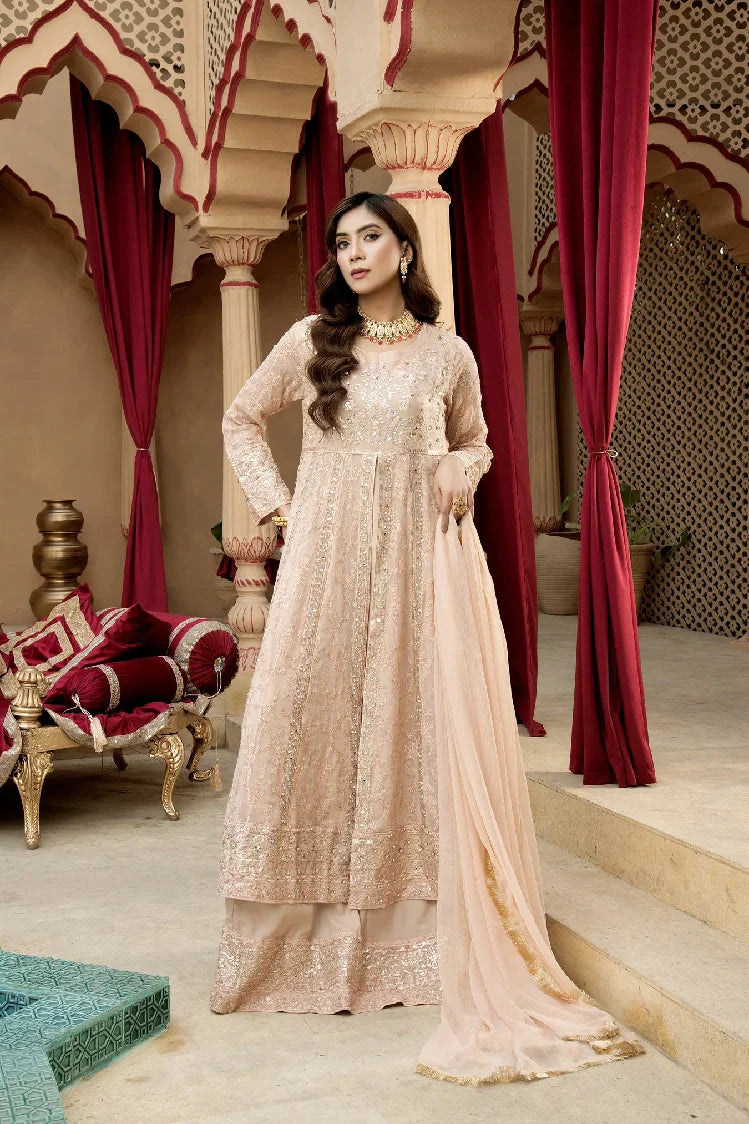 Picture of <!--aso-->Manahils - Kurti-B-007-Peach - Available at Raja Sahib