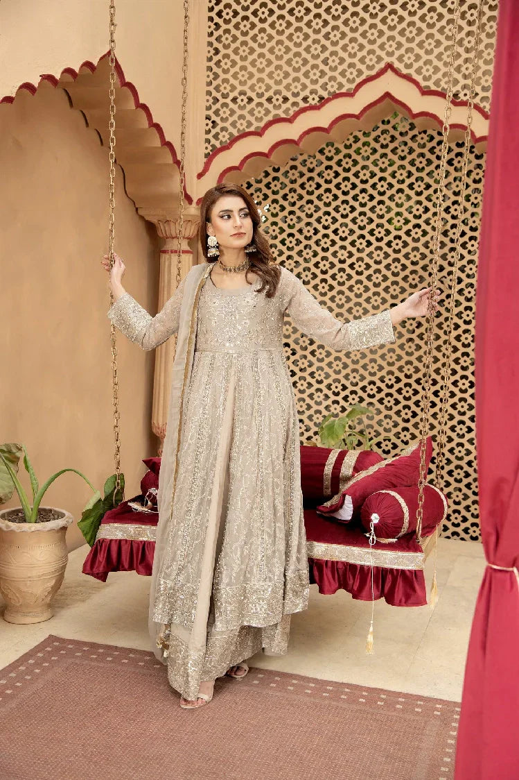 Picture of <!--asm-->Manahils - Kurti-B-007-Sand - Available at Raja Sahib
