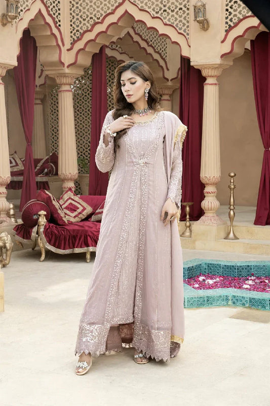 Picture of <!--asf-->Manahils - Kurti-B-005-Lilac - Available at Raja Sahib