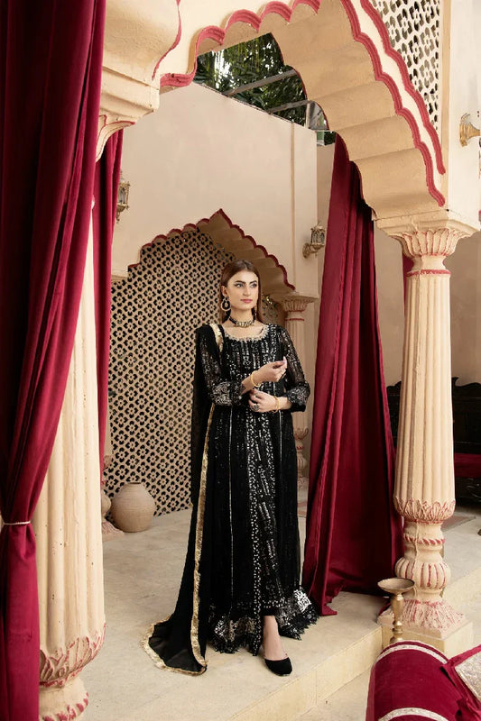 Picture of <!--asi-->Manahils - Kurti-B-005-Black - Available at Raja Sahib
