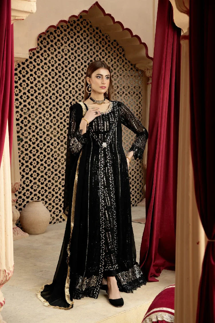 Picture of <!--asi-->Manahils - Kurti-B-005-Black - Available at Raja Sahib