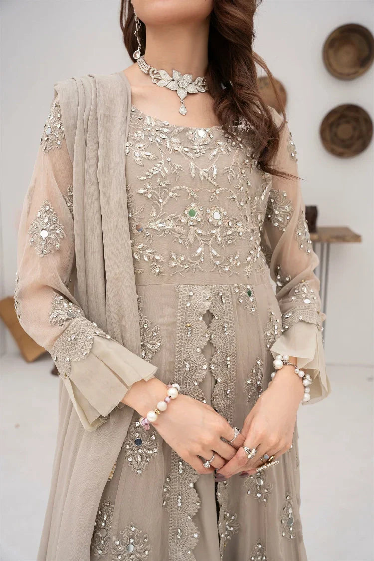 Picture of <!--ath-->Manahils - Kurti-B-006-Camel Brown - Available at Raja Sahib